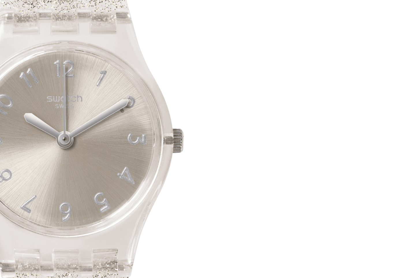 Orologio Swatch Silver Glistar Too