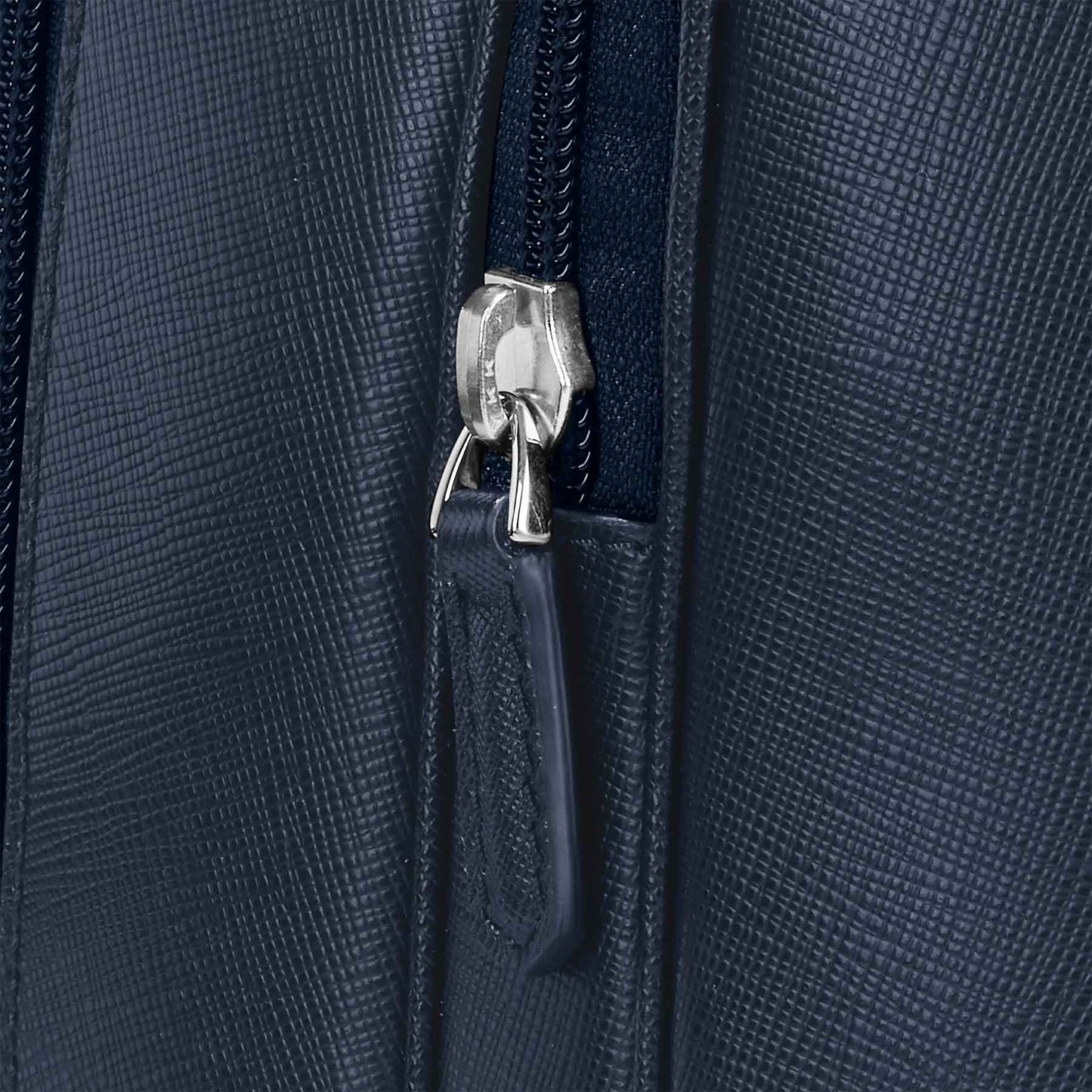 Zaini Montblanc Sartorial Zaino Grande In Pelle Blu
