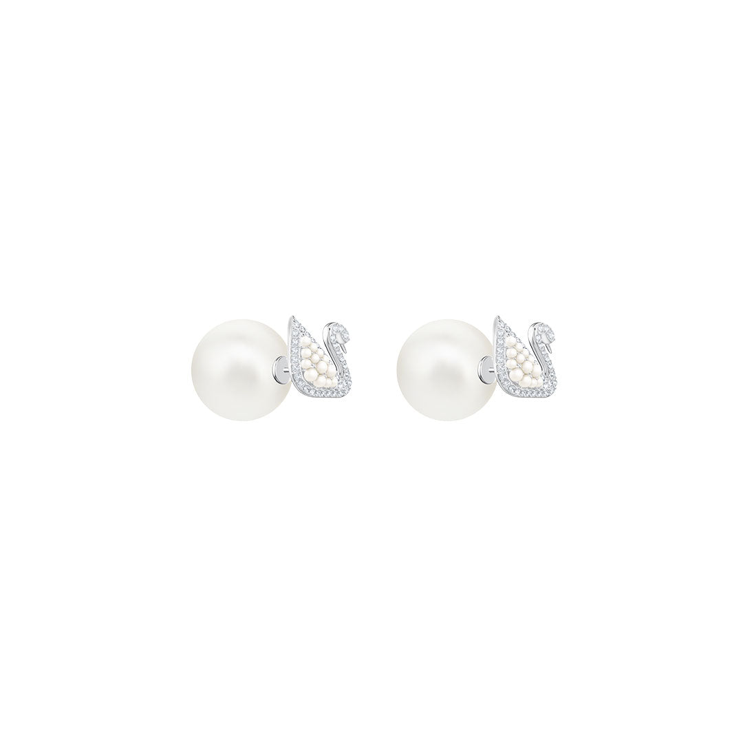 Orecchini Swarovski Swan A Lobo