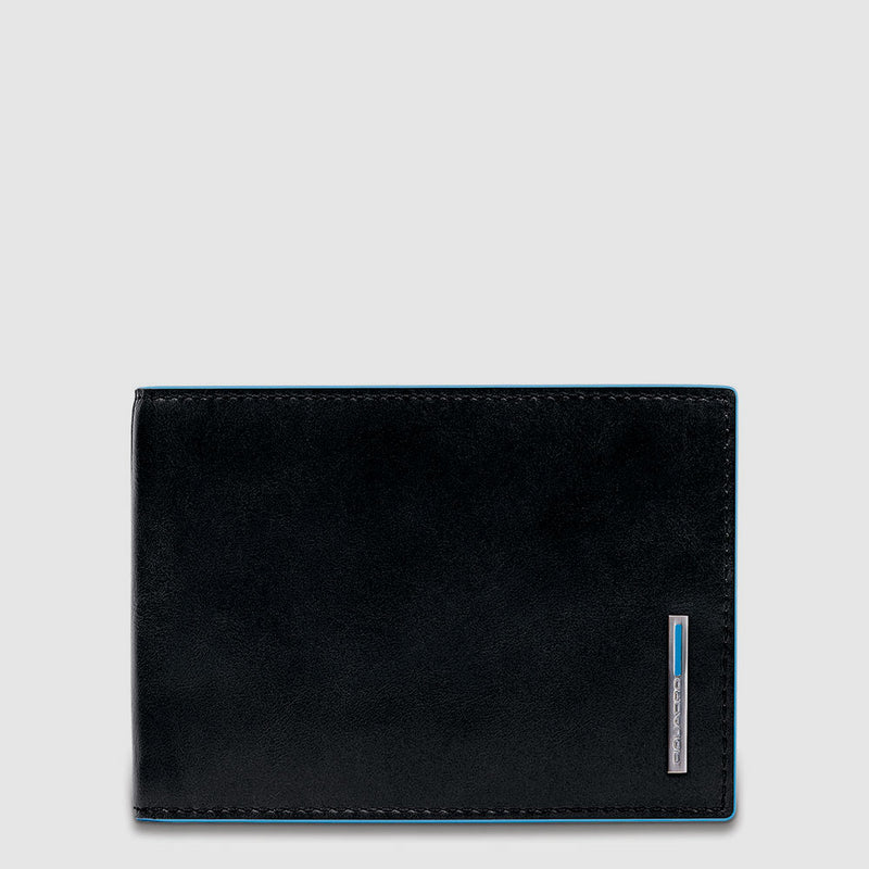 Portafogli Piquadro Blue Square Portafoglio Uomo Porta Documenti Portamonete In Pelle Nera