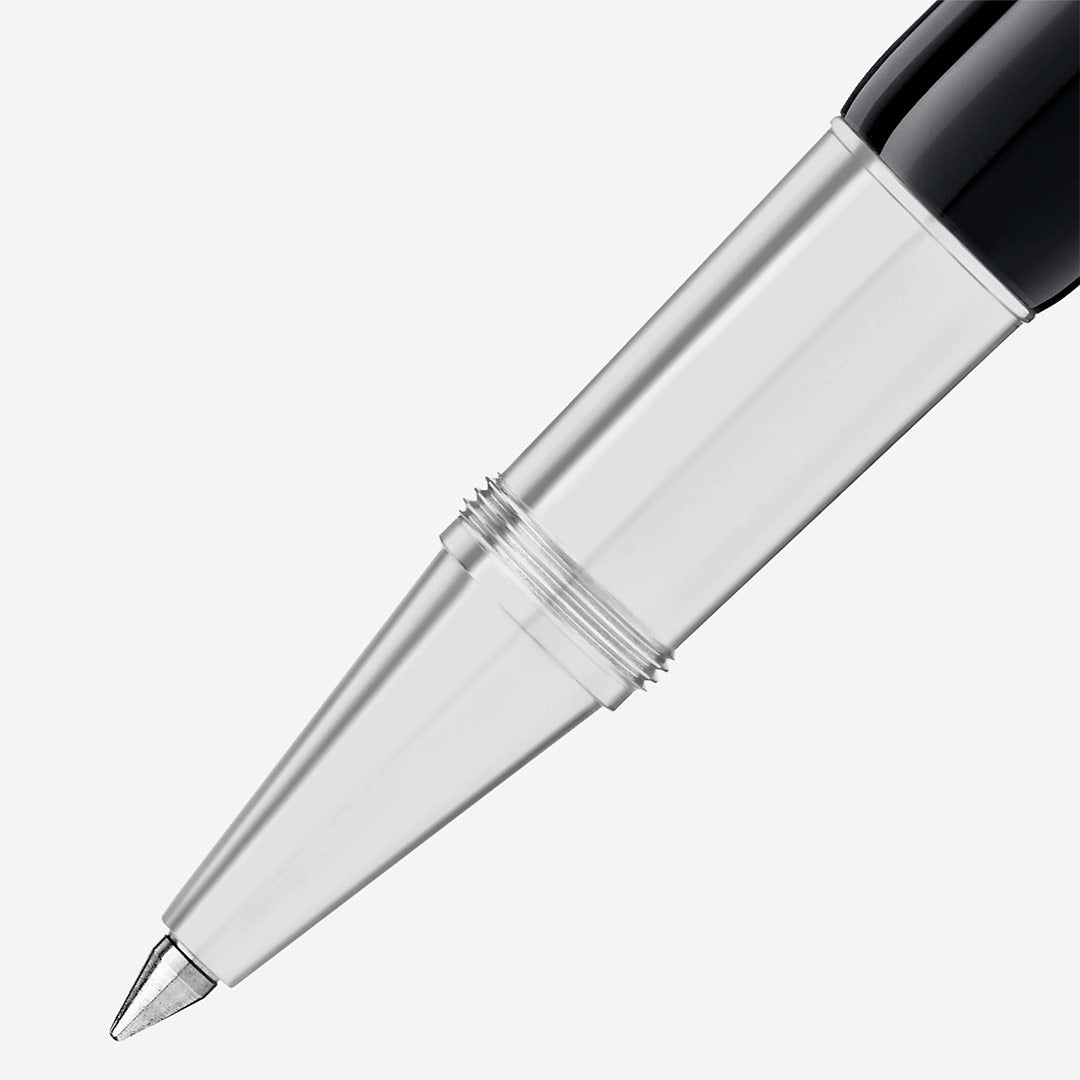 Penna Roller Montblanc Heritage Rouge e Noir Resina Nera
