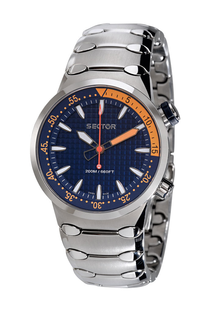 Orologio Sector 700 Blu e Arancione