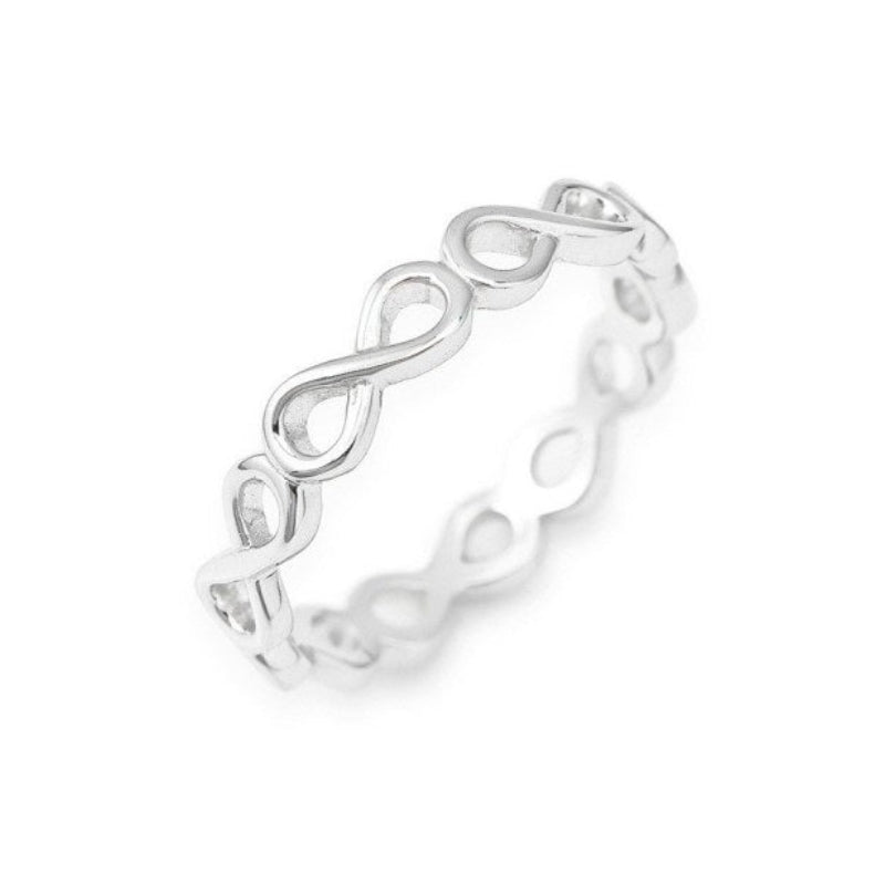 Anello Amen Amore Argento Infinito - Misura 10