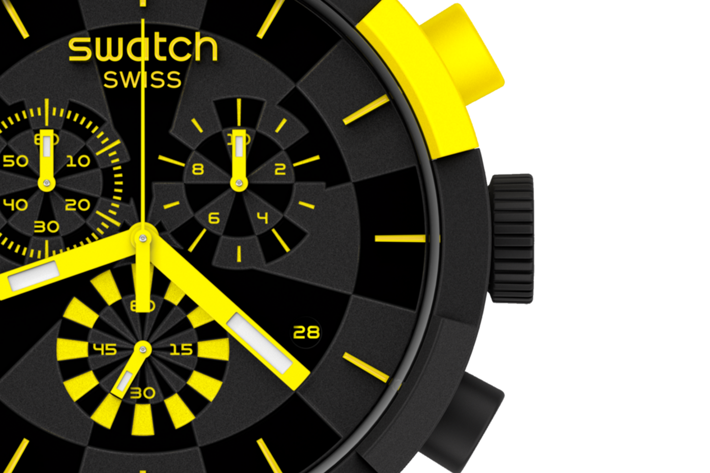 Orologio Swatch Checkpoint Yellow Chrono