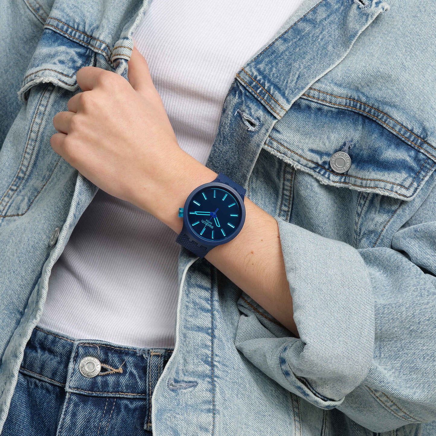 Orologio Swatch Indigo Glow