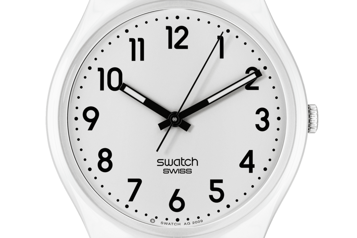 Orologio Swatch Just White Soft