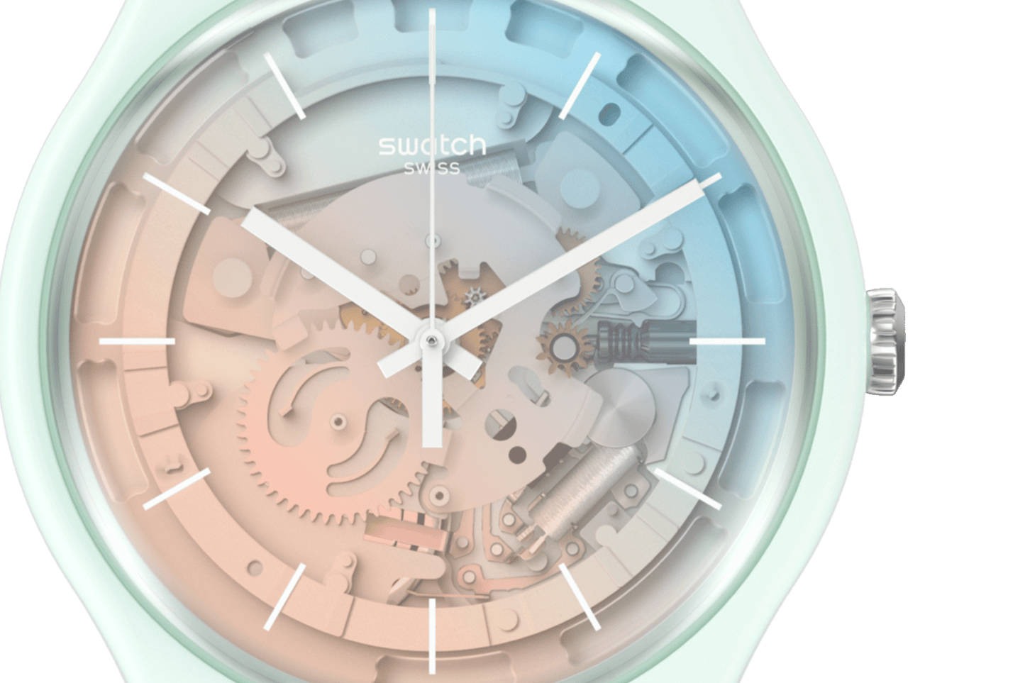 Orologio Swatch Fleetingly Iceblue