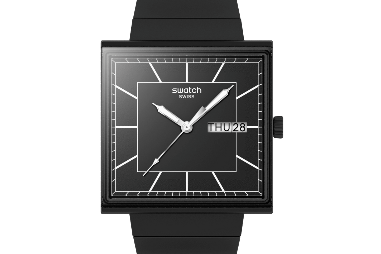 Orologio Swatch What If...blackagain?