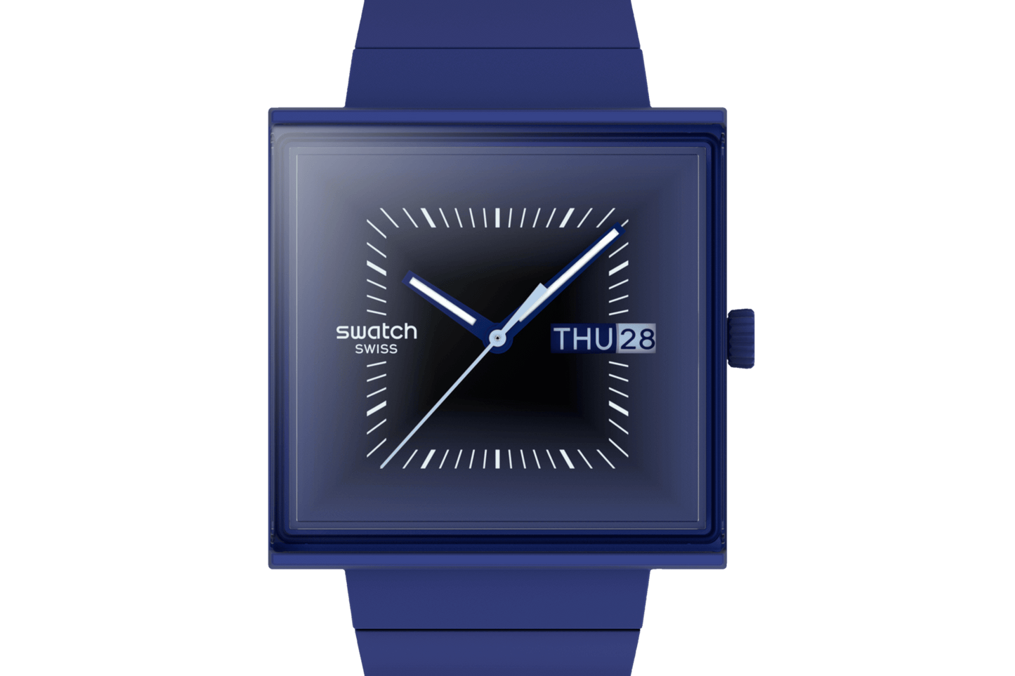 Orologio Swatch Squarely Blacklight