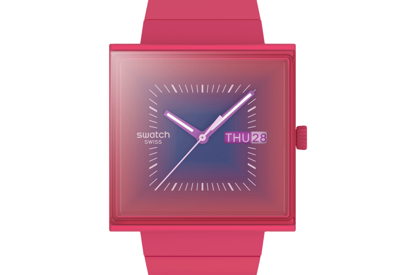 Orologio Swatch Squarely Berry