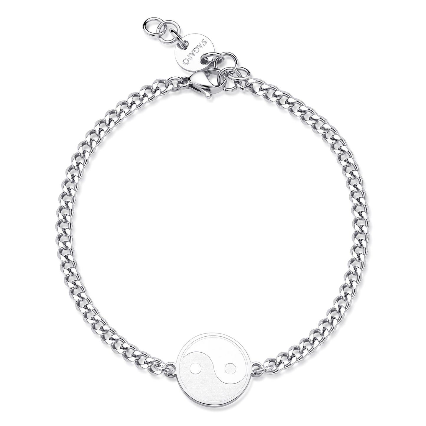 Bracciale Sagapò Rebel Uomo Yin e Yang