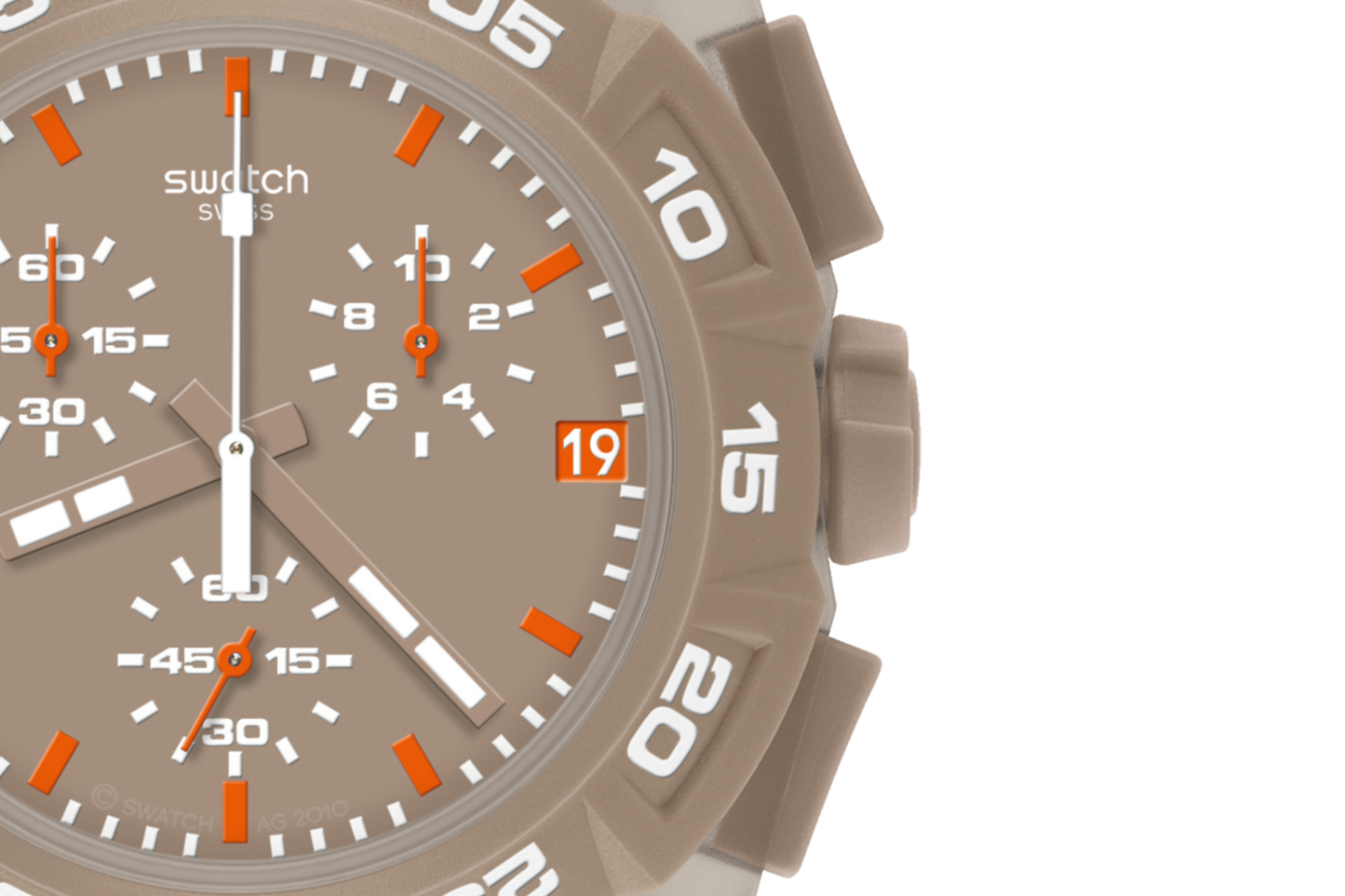 Orologio Swatch Beige Hero