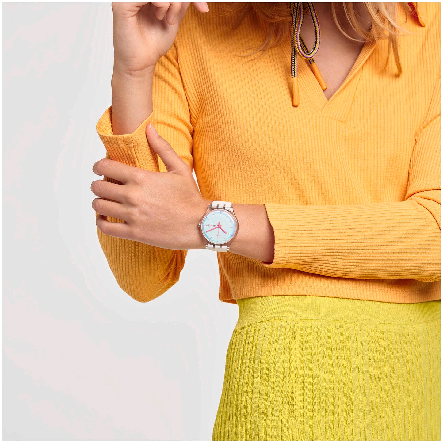 Orologio Swatch Polawhite