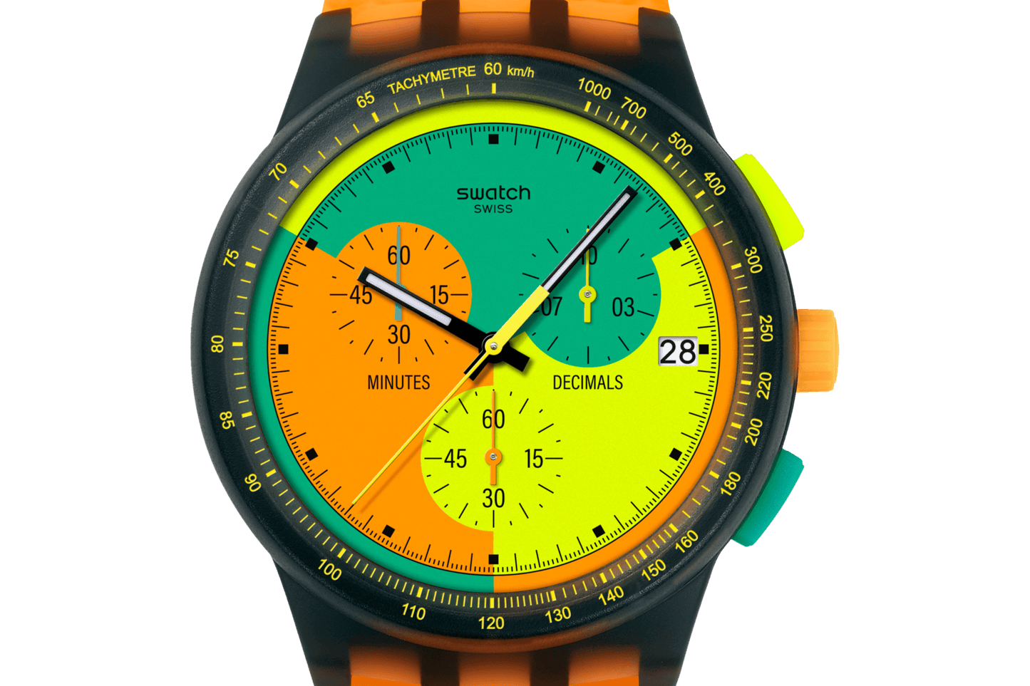 Orologio Swatch Neon Signal Flag