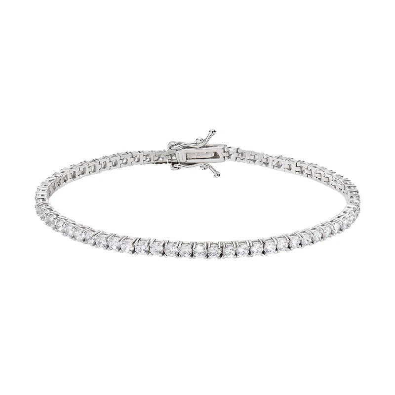 Bracciale Amen Tennis Argento e Zirconi
