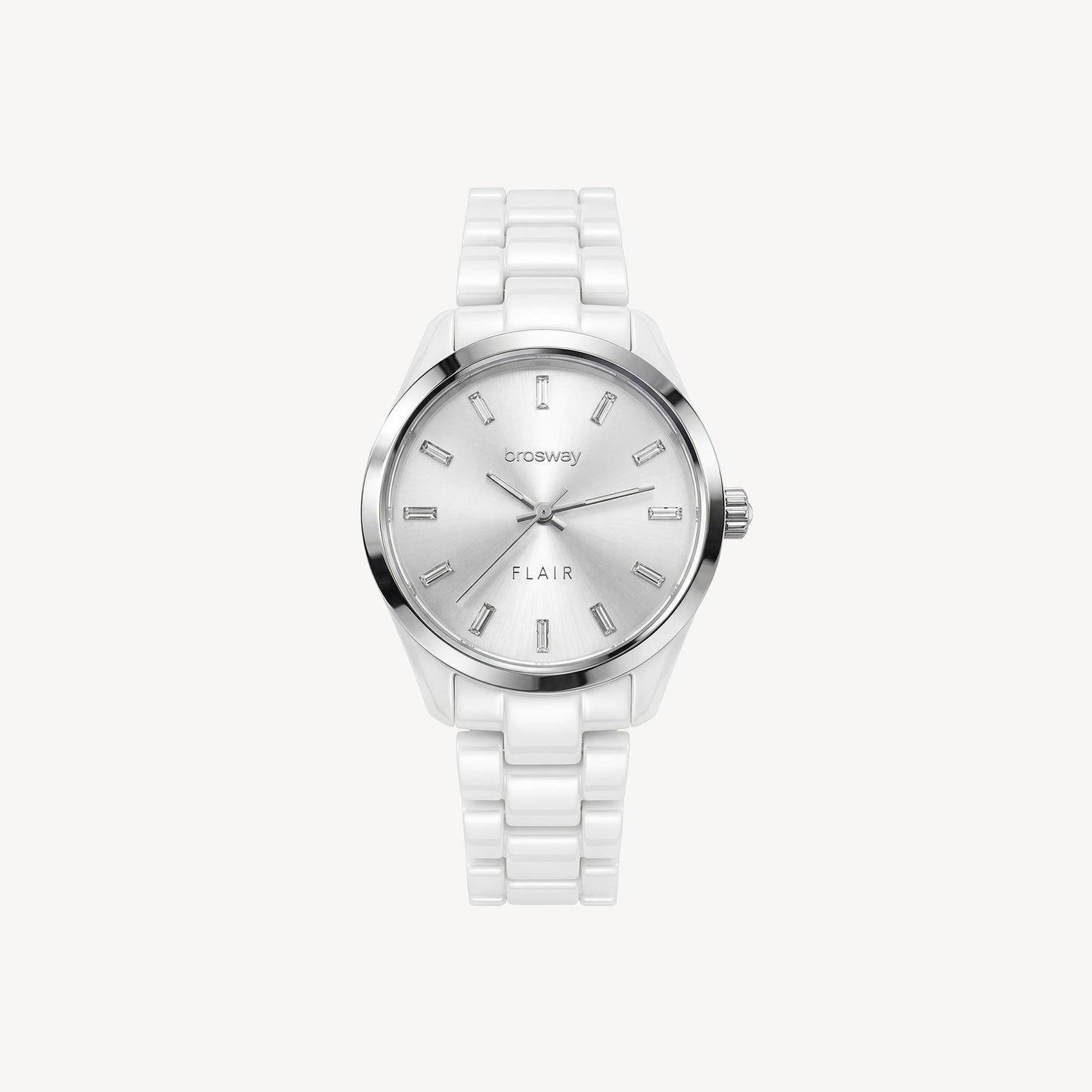 Orologio Donna Brosway Flair Lady Bianco Braccialato