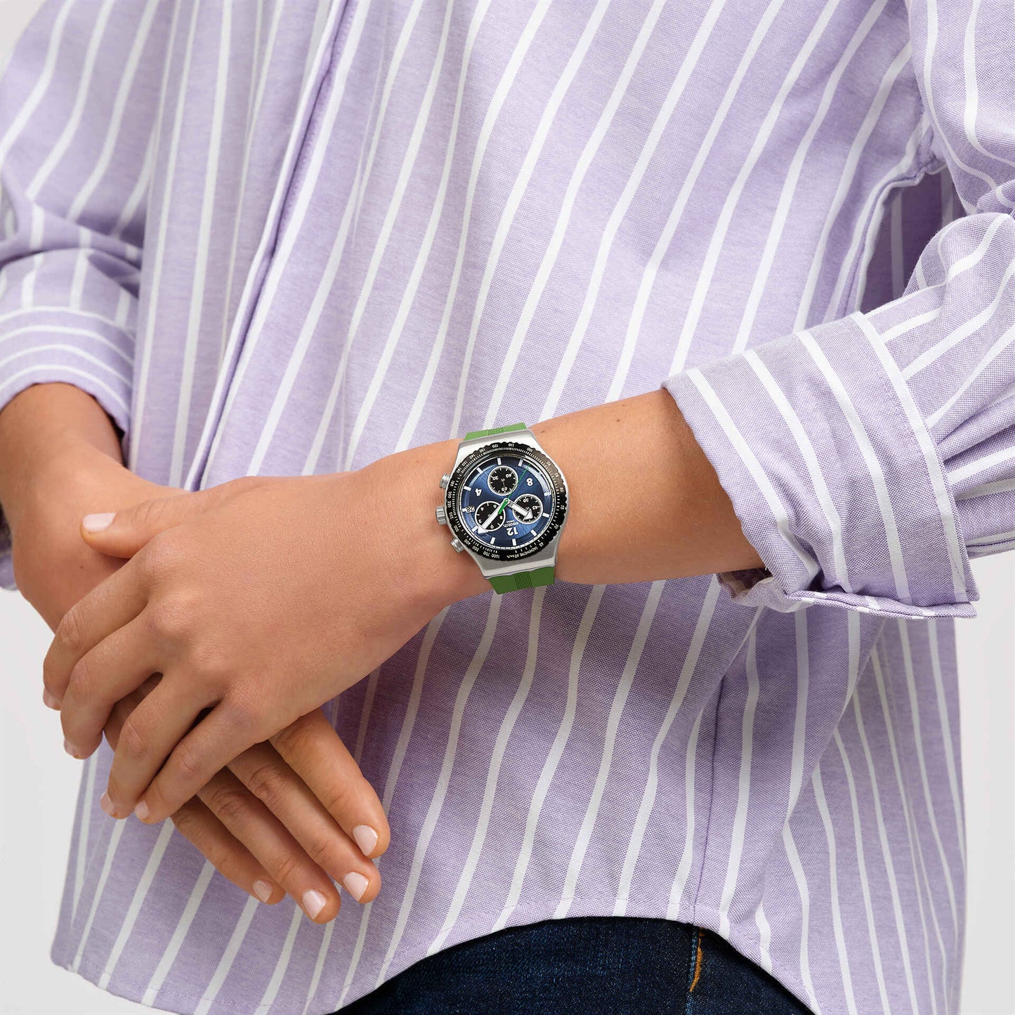Orologio Swatch Chrono Dusk Thru The Leaves