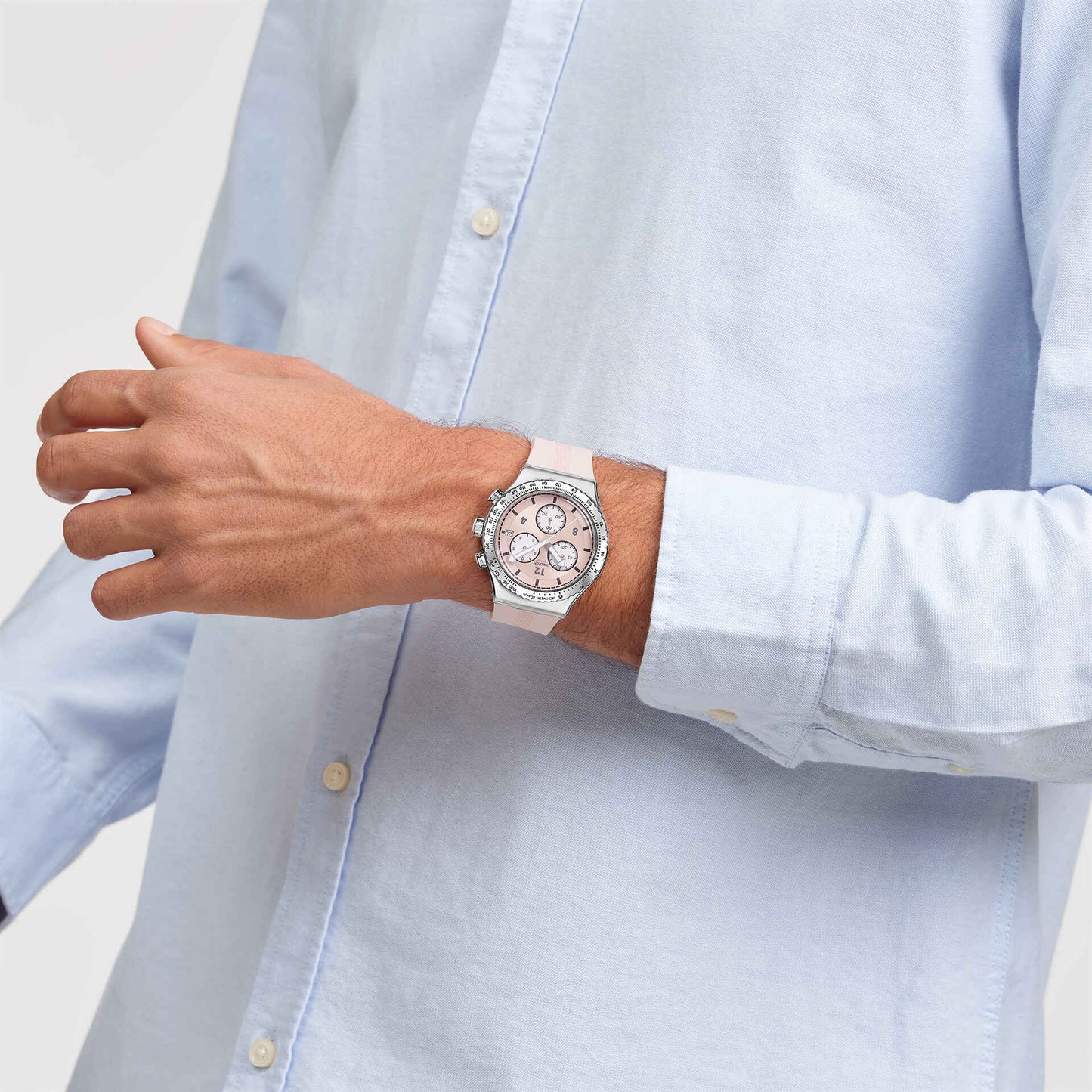 Orologio Swatch Chrono Poppingly Pink