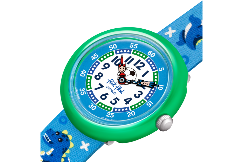 Orologio Flik Flak Bambino Sport Lovers Soccerozaurus