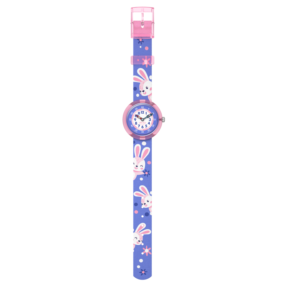 Orologio Flik Flak Peek-A-Bunny