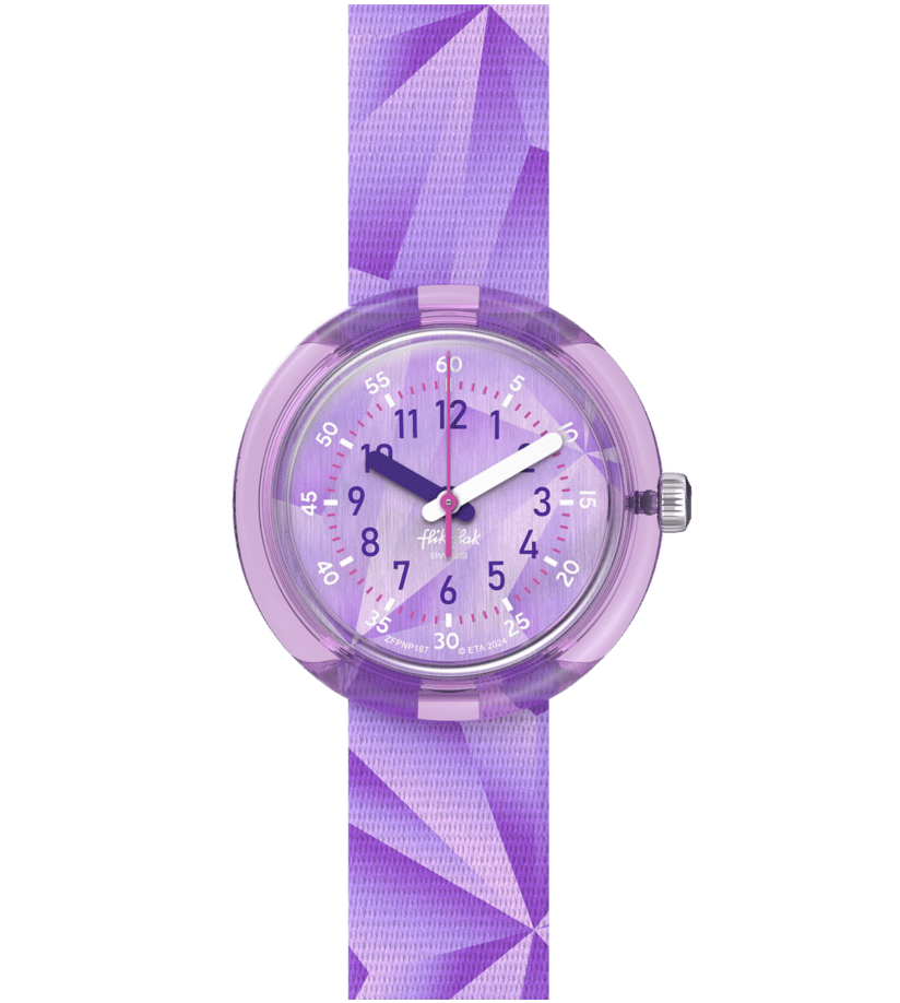 Orologio Flik Flak Purple Prism
