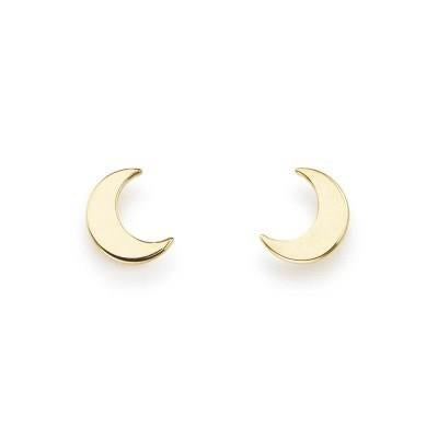 Orecchini Lobo Amen Romance Luna Argento Dorato