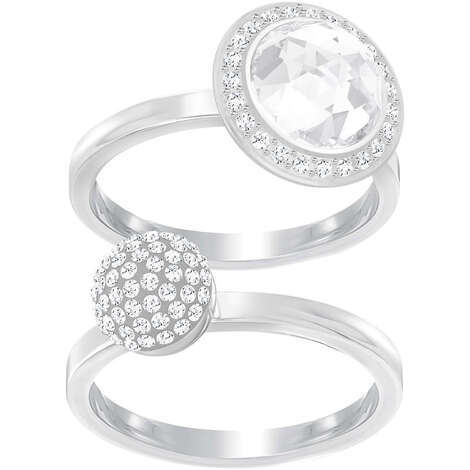 Set 2 Anelli Swarovski Hote - Misura 55