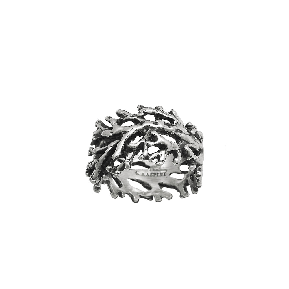 Anello Fascia Giovanni Raspini Mare Coral - Misura 19