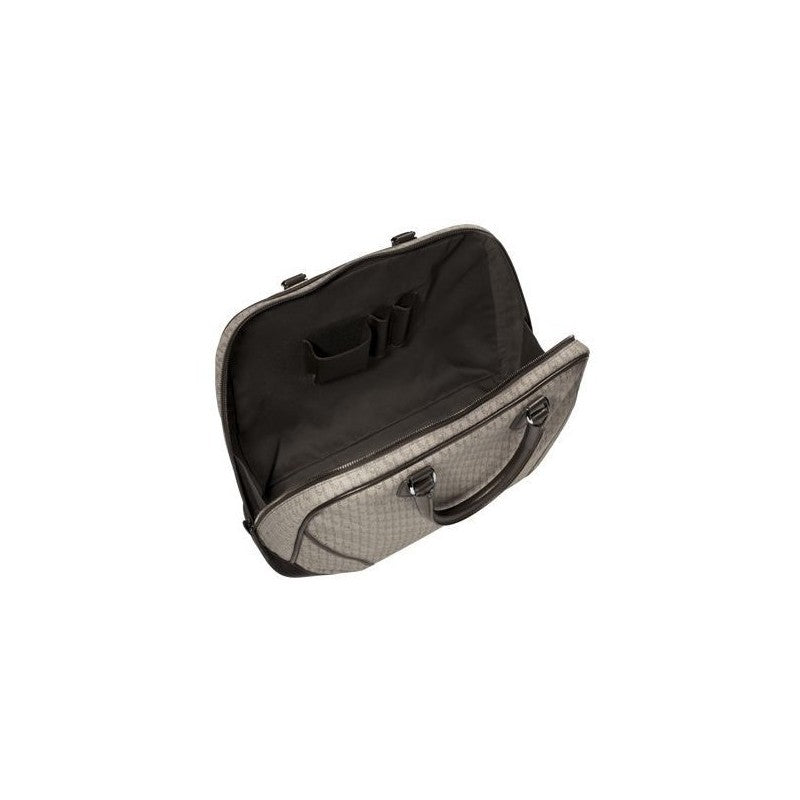 Borse Montblanc Nightflight Signature Ladies Borsa Tessuto Jacquard Manici in Pelle