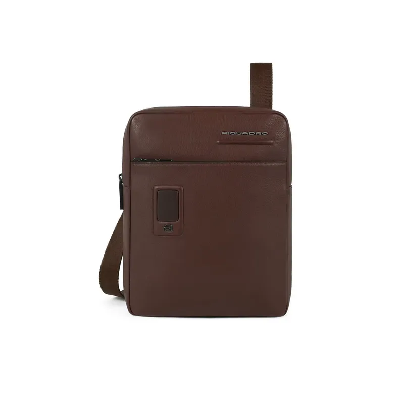 Borselli Piquadro Borsello Porta Ipad Pelle Testa Di Moro