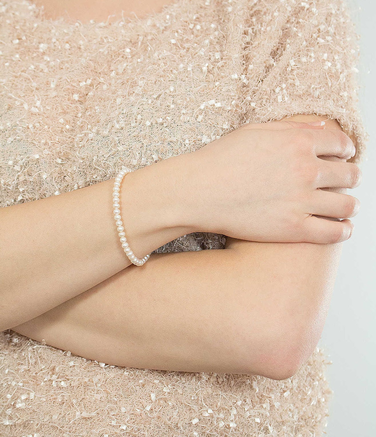Bracciale Comete Easy Basic Filo Perle Oro 18 Kt
