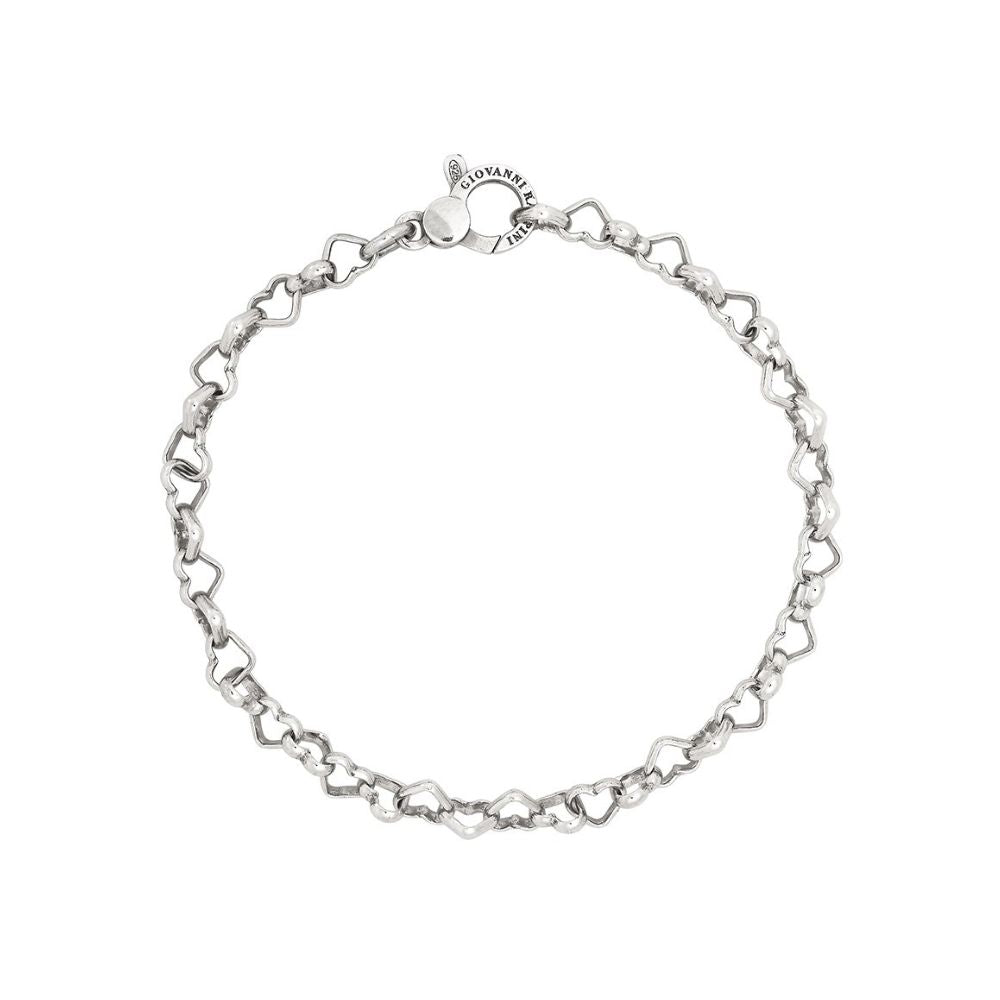 Bracciale Giovanni Raspini Charm Catena Cuori