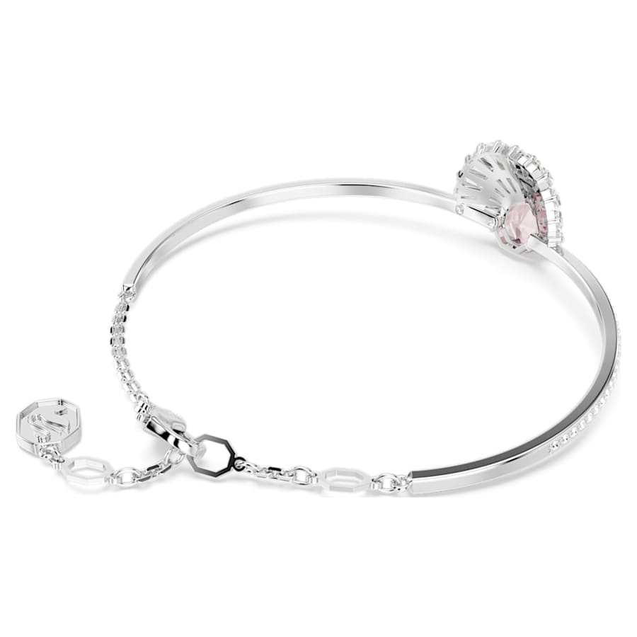 Bracciale Swarovski Idyllia Conchiglia, Rosa, Placcato rodio