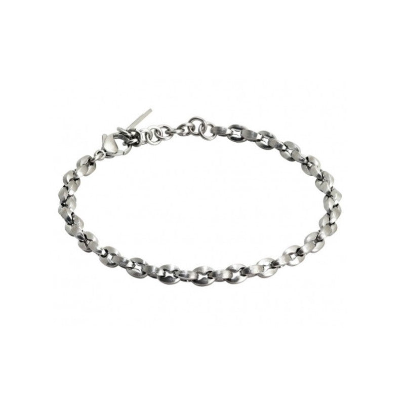 Bracciale Boccadamo Man Acciaio Satinato Maglia Marinara