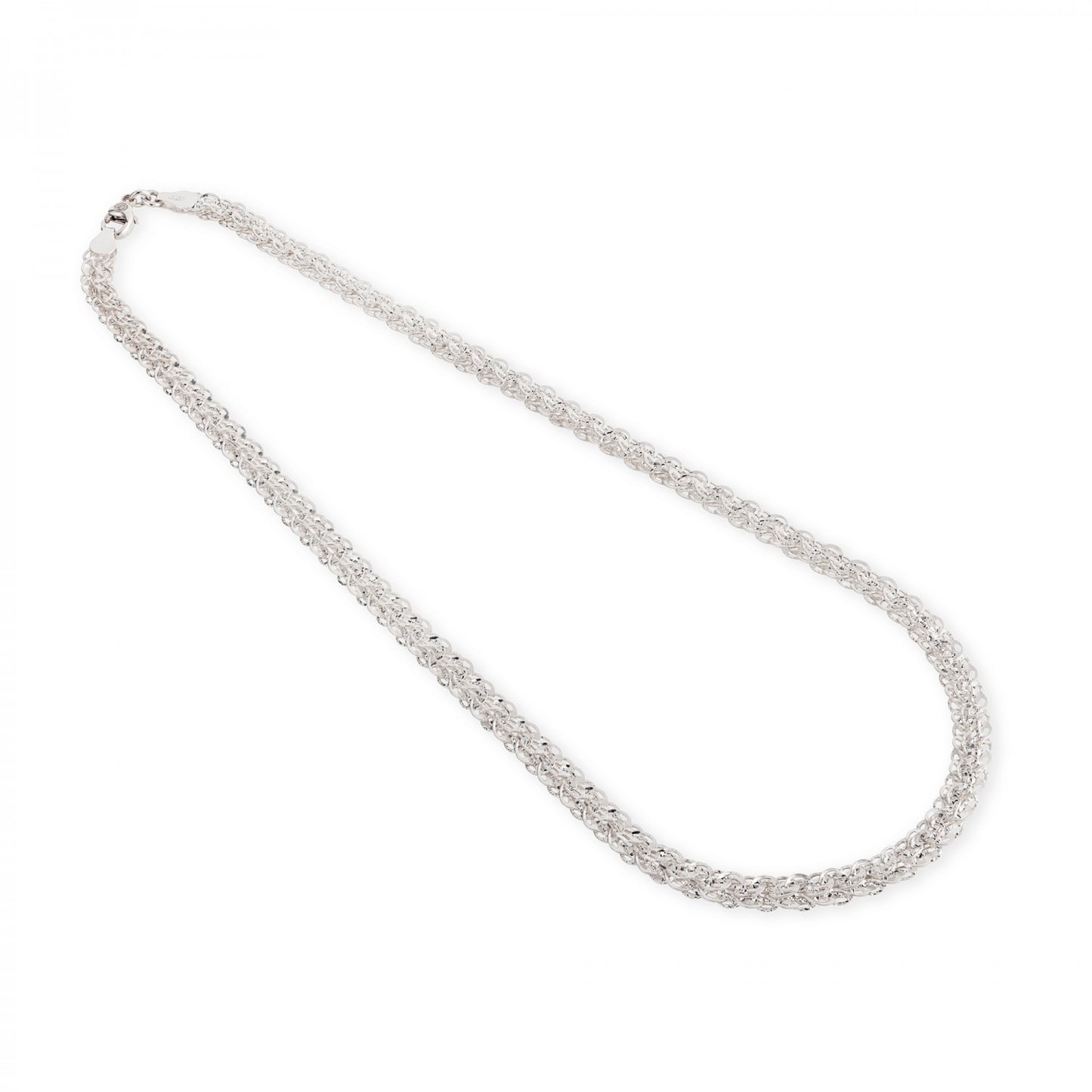 Collana Gerardo Sacco Chanel in Argento Maglia Bizantina