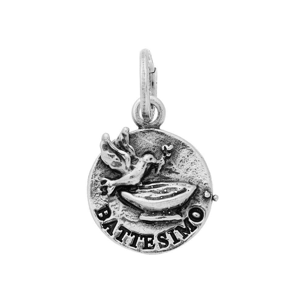 Charm Giovanni Raspini Grandi Eventi Medaglia Battesimo Argento 925