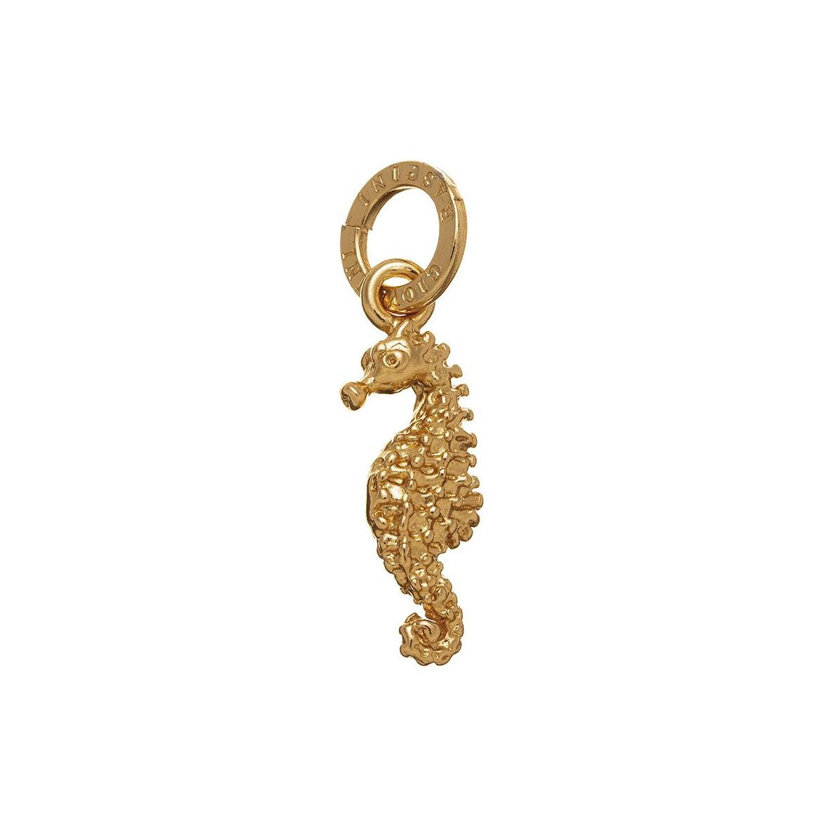 Charms Giovanni Raspini Charm Golden Cavalluccio Marino