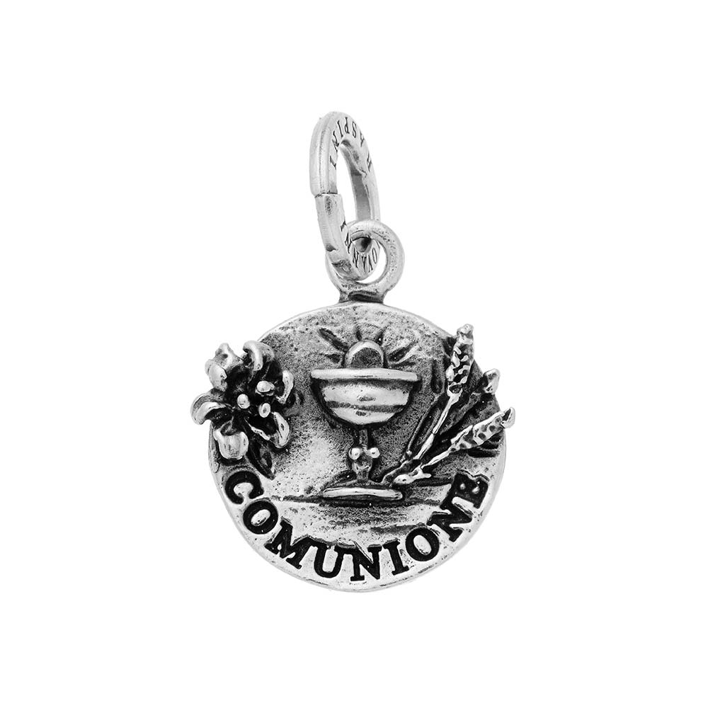 Charm Giovanni Raspini Grandi Eventi Medaglia Comunione Argento 925