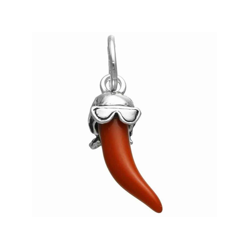 Charms Giovanni Raspini Charm Corno Rosso Bandana