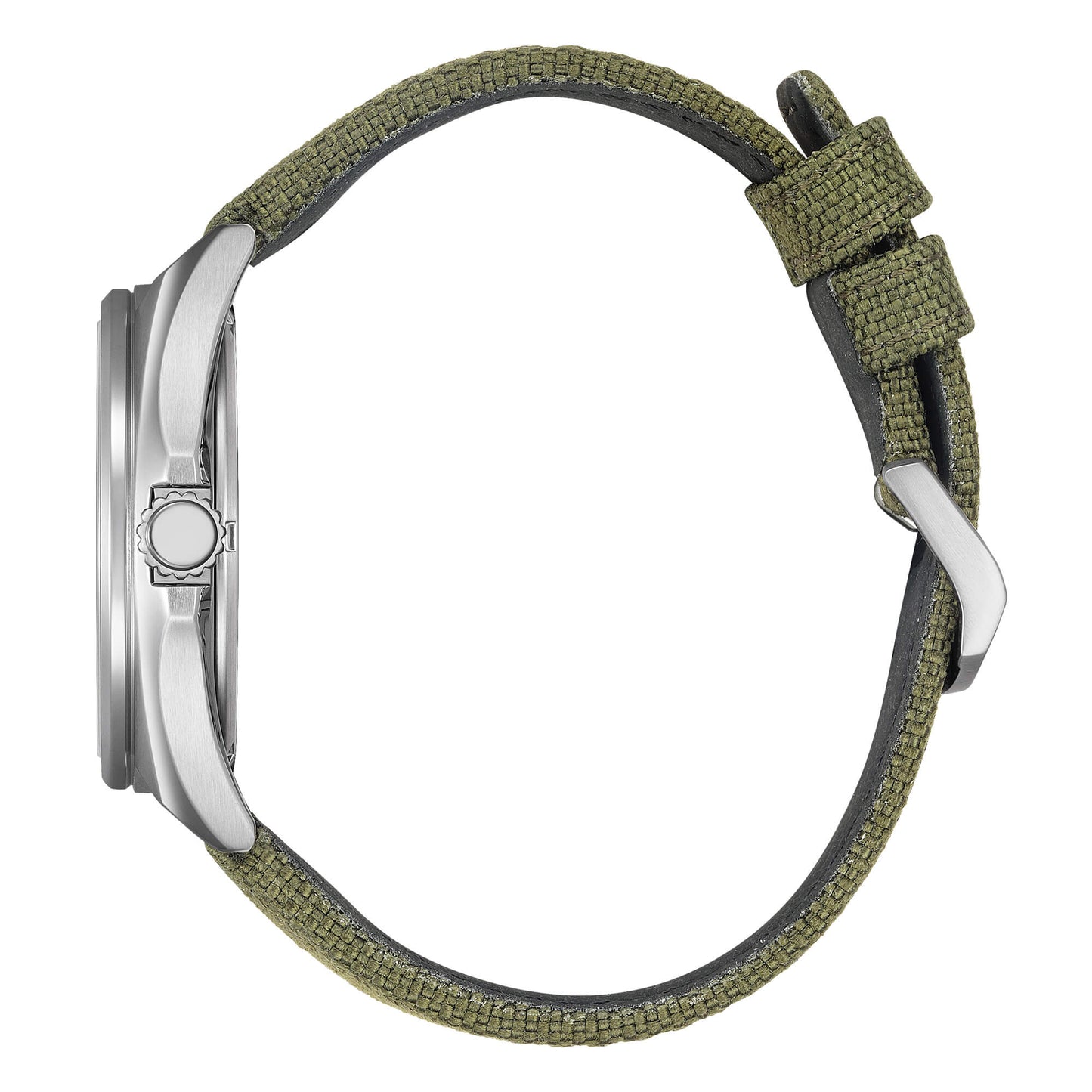 Orologio Citizen Of Urban Eco-Drive 42 mm Acciaio Nylon Verde Quadrante Blu