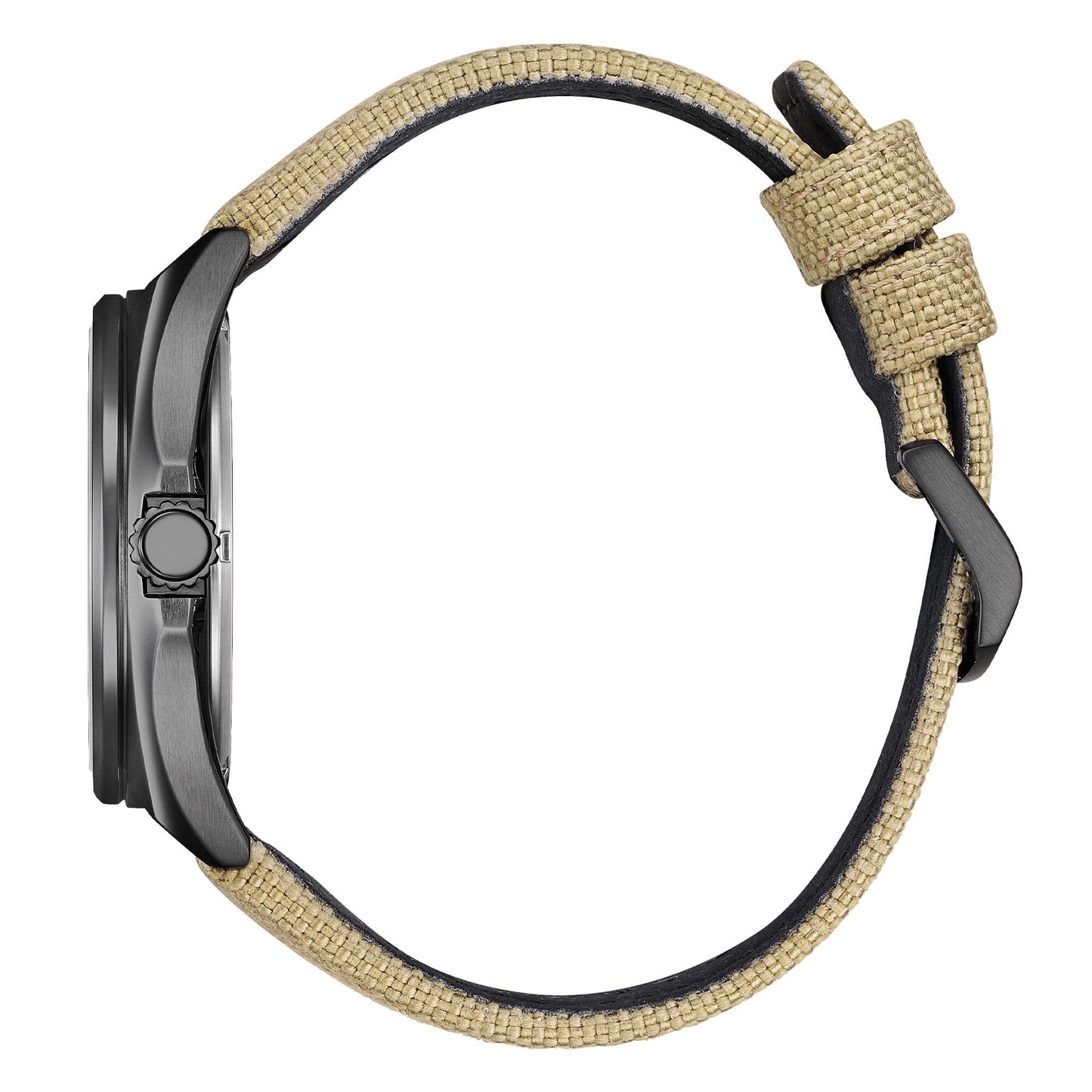 Orologio Citizen Of Urban Eco-Drive 42 mm Pvd Nero Nylon Beige