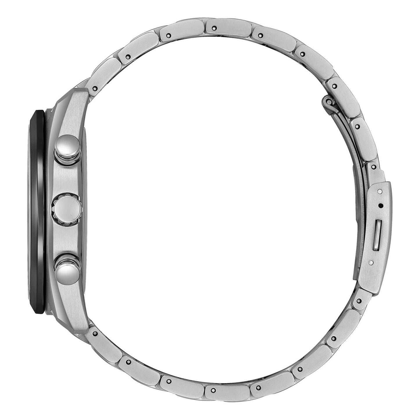 Orologio Citizen Tsuky-Yomi Moonphase Super Titanio Radiocontrollato 43 mm Braccialato Nero