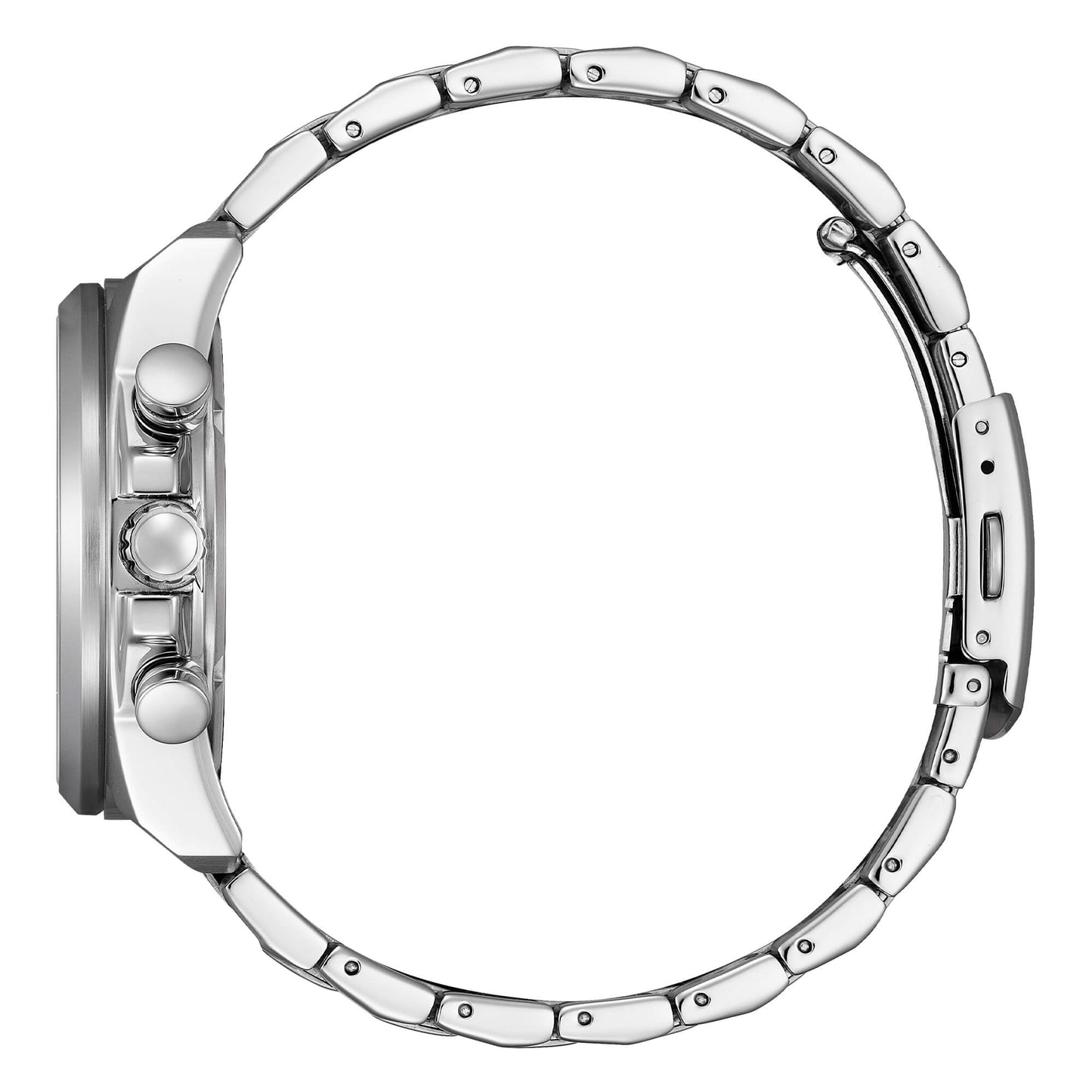 Orologio Citizen Of Racing Crono Eco-Drive 41 mm Acciaio Braccialato Nero