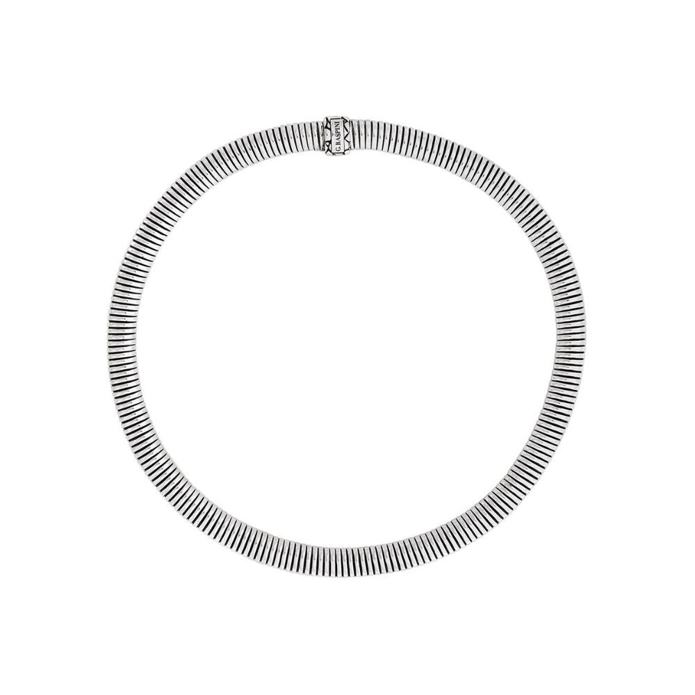 Collana Giovanni Raspini Croco Tubogas Argento 925
