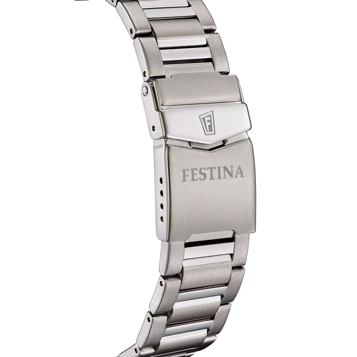 Orologio Festina Titanium 43 Mm Titanio Braccialato Blu