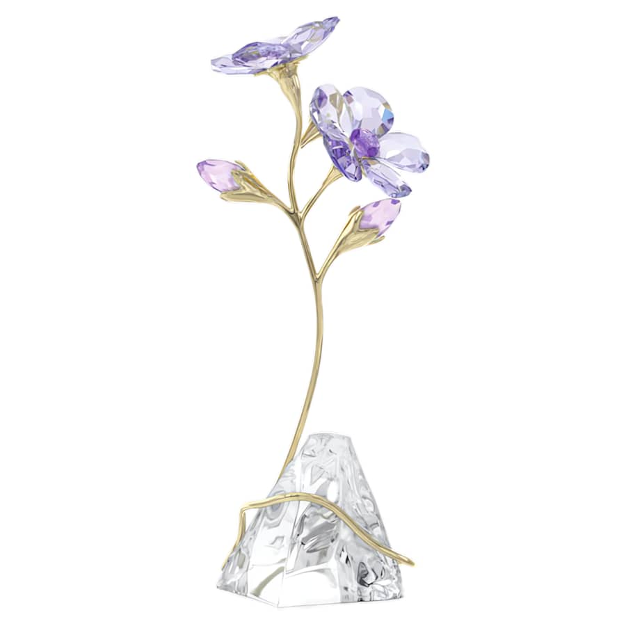 Oggettistica Swarovski Florere Rozanne, Geranio