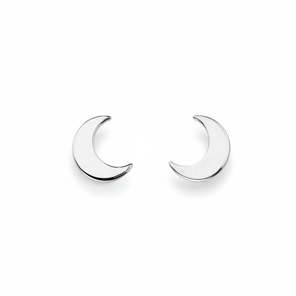 Orecchini Lobo Amen Romance Luna Argento