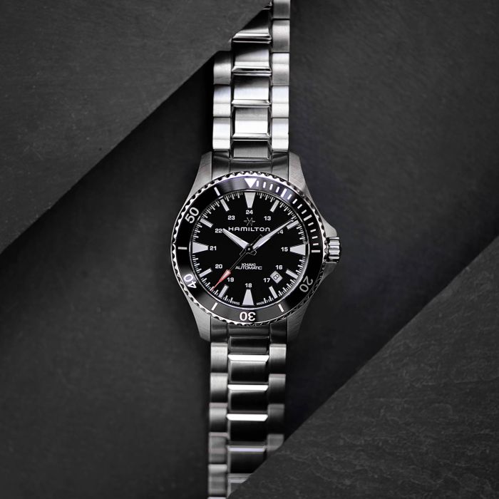 Orologio Hamilton Khaki Navy Scuba Automatico 40 mm Nero
