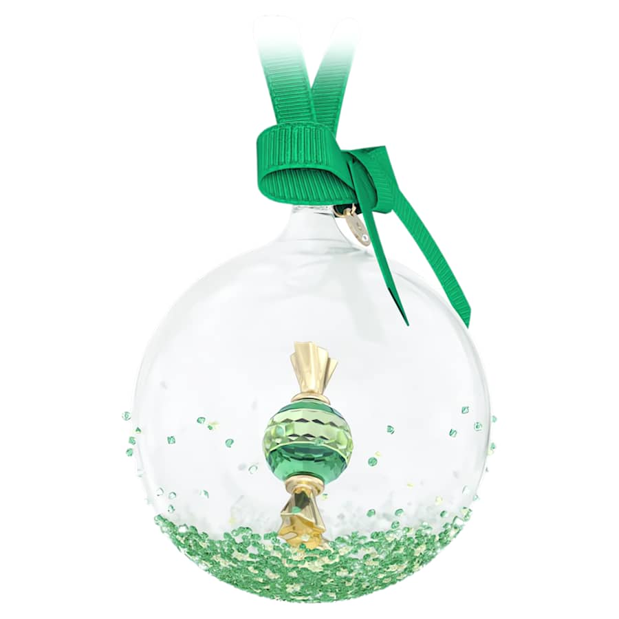 Decorazioni Natalizie Swarovski Holiday Cheers Ball Orn Green