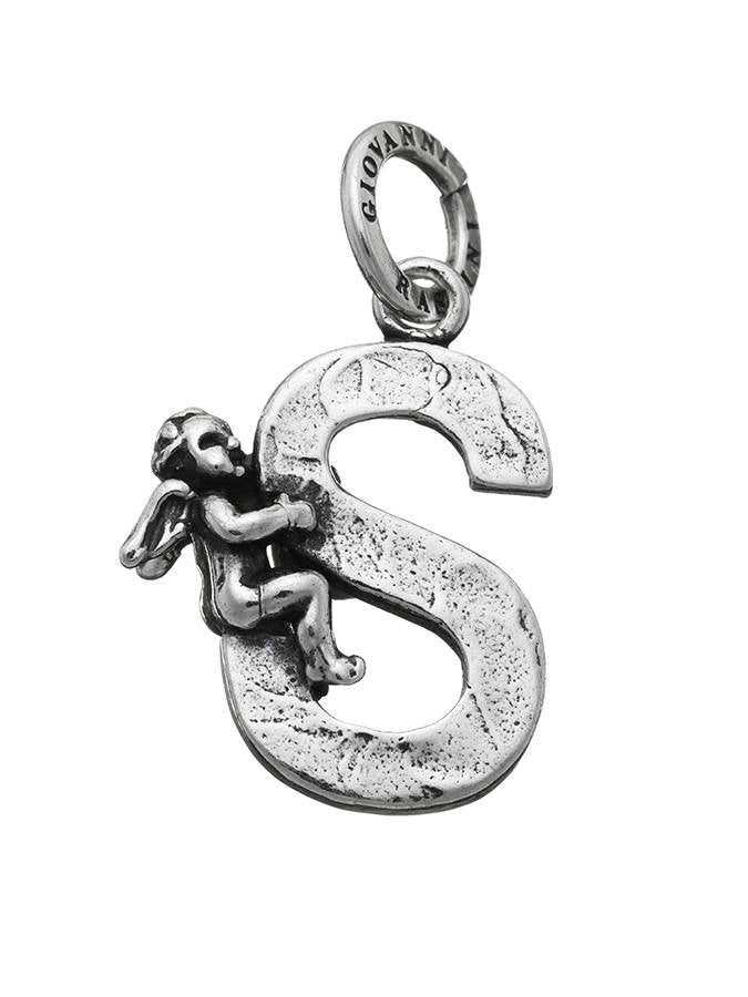 Charms Giovanni Raspini Charm Lettera S Con Angelo